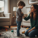 children avoiding eye contact