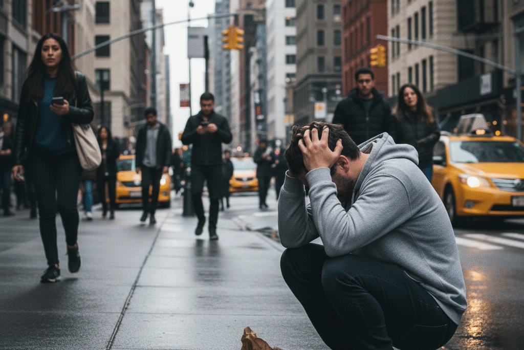 panic attack in public